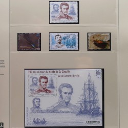 Collection timbres de Polynésie Française 1958-2024 neufs en 4 albums.