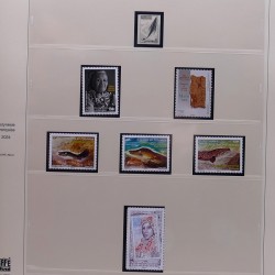 Collection timbres de Polynésie Française 1958-2024 neufs en 4 albums.