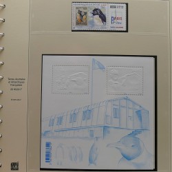 Collection timbres T.A.A.F. 2015-2025 neufs en deux albums.