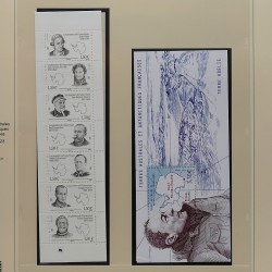 Collection timbres T.A.A.F. 2015-2025 neufs en deux albums.