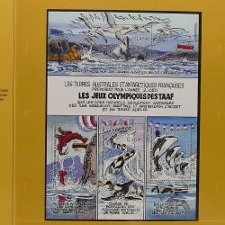 Collection timbres T.A.A.F. 2001-2014 neufs en un album.