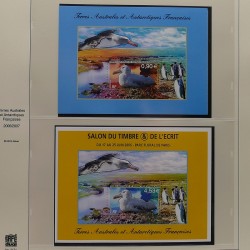 Collection timbres T.A.A.F. 2001-2014 neufs en un album.