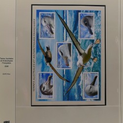Collection timbres T.A.A.F. 2001-2014 neufs en un album.