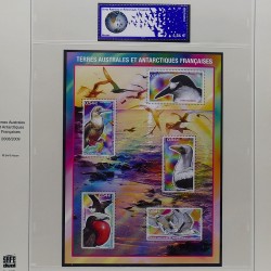 Collection timbres T.A.A.F. 2001-2014 neufs en un album.