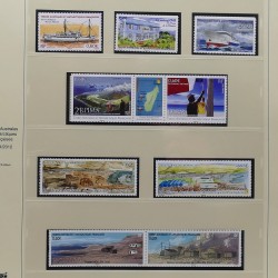 Collection timbres T.A.A.F. 2001-2014 neufs en un album.