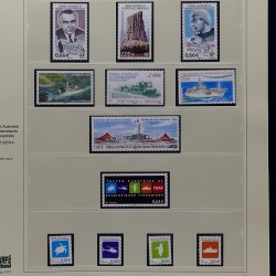 Collection timbres T.A.A.F. 2001-2014 neufs en un album.
