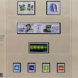 Collection timbres T.A.A.F. 2001-2014 neufs en un album.