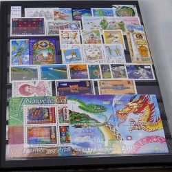 Collection timbres de Nouvelle Calédonie 1995-2019 neufs en un album.