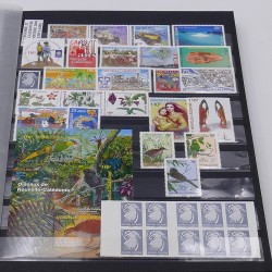 Collection timbres de Nouvelle Calédonie 1995-2019 neufs en un album.