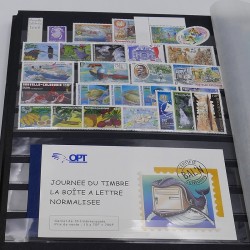 Collection timbres de Nouvelle Calédonie 1995-2019 neufs en un album.