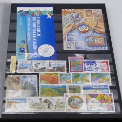 Collection timbres de Nouvelle Calédonie 1995-2019 neufs en un album.