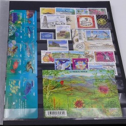 Collection timbres de Nouvelle Calédonie 1995-2019 neufs en un album.