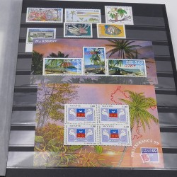 Collection timbres de Mayotte 1997-2008 neufs** en un album.
