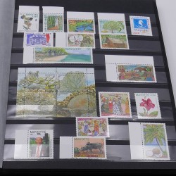 Collection timbres de Mayotte 1997-2008 neufs** en un album.