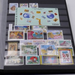 Collection timbres de Wallis et Futuna 1995-2019 neufs** en un album.