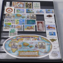 Collection timbres de Wallis et Futuna 1995-2019 neufs** en un album.