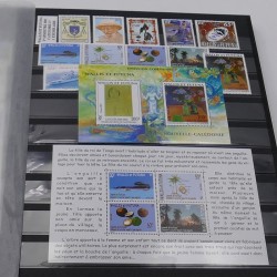 Collection timbres de Wallis et Futuna 1995-2019 neufs** en un album.