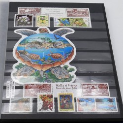 Collection timbres de Wallis et Futuna 1995-2019 neufs** en un album.