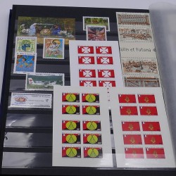 Collection timbres de Wallis et Futuna 1995-2019 neufs** en un album.
