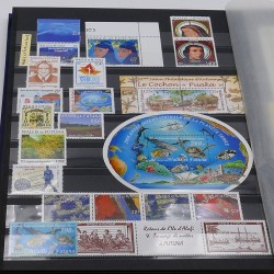 Collection timbres de Wallis et Futuna 1995-2019 neufs** en un album.