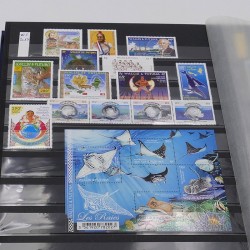 Collection timbres de Wallis et Futuna 1995-2019 neufs** en un album.