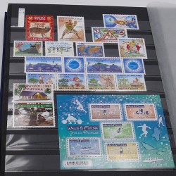 Collection timbres de Wallis et Futuna 1995-2019 neufs** en un album.