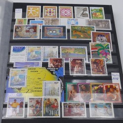 Collection timbres de Polynésie Française 1995-2020 neufs** en un album.