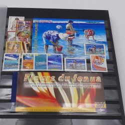 Collection timbres de Polynésie Française 1995-2020 neufs** en un album.