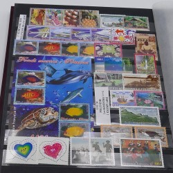 Collection timbres de Polynésie Française 1995-2020 neufs** en un album.