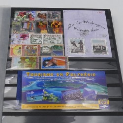 Collection timbres de Polynésie Française 1995-2020 neufs** en un album.