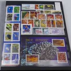 Collection timbres de Polynésie Française 1995-2020 neufs** en un album.