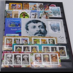 Collection timbres de Polynésie Française 1995-2020 neufs** en un album.