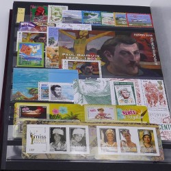 Collection timbres de Polynésie Française 1995-2020 neufs** en un album.