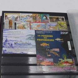 Collection timbres de Polynésie Française 1995-2020 neufs** en un album.