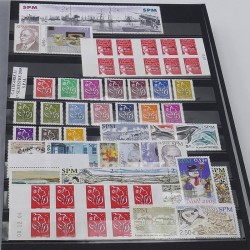 Collection timbres de Saint Pierre et Miquelon 1986-2020 neufs** en un album.