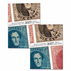 COB Catalogue de cotation timbres Belgique et colonies 2027 en 2 volumes.