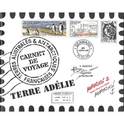 Terres Australes et Antarctiques Françaises 2001 carnet de voyage N°C308 neuf**.