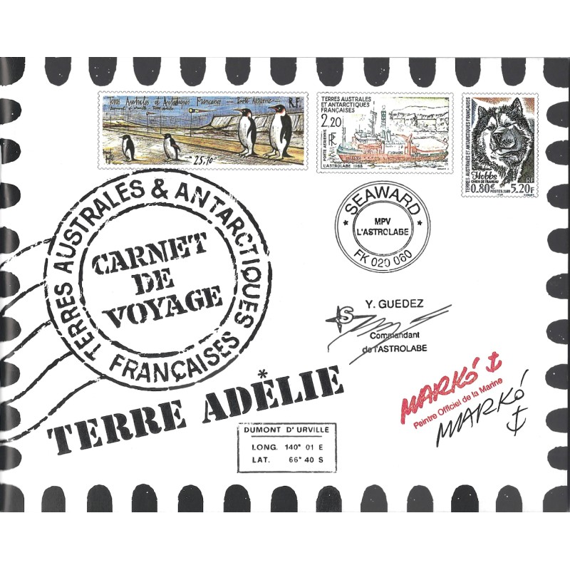 Terres Australes et Antarctiques Françaises 2001 carnet de voyage N°C308 neuf**.