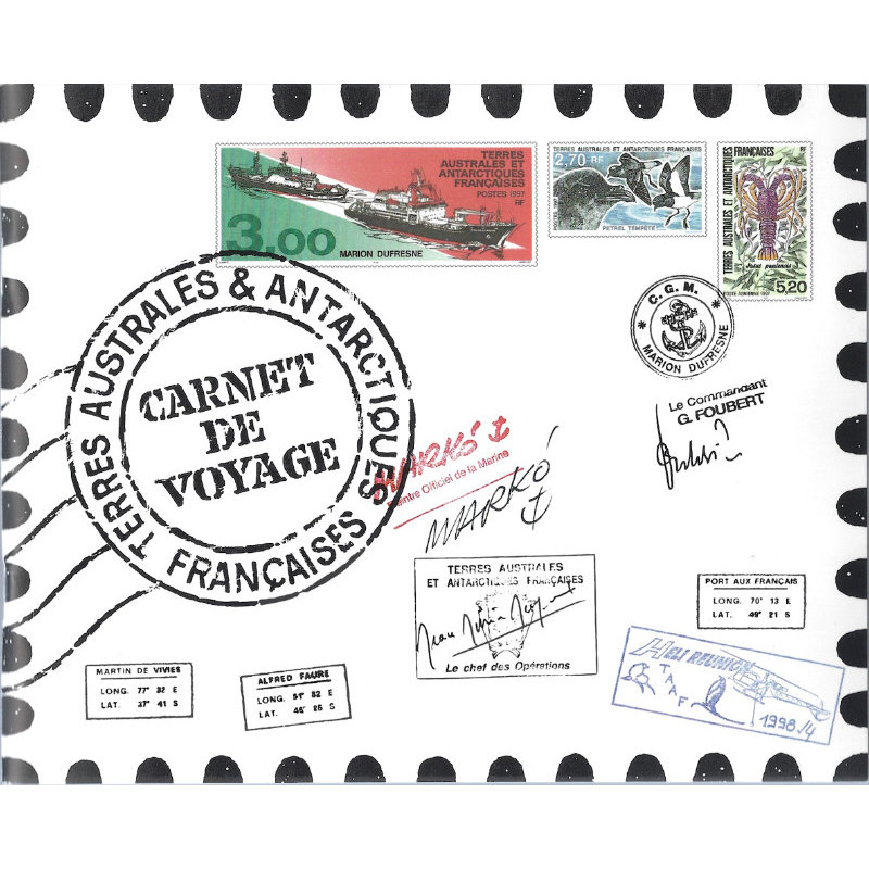 Terres Australes et Antarctiques Françaises 1999 carnet de voyage N°C248 neuf**.