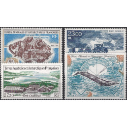 T.A.A.F. timbres poste aérienne N°137-140 neufs**.