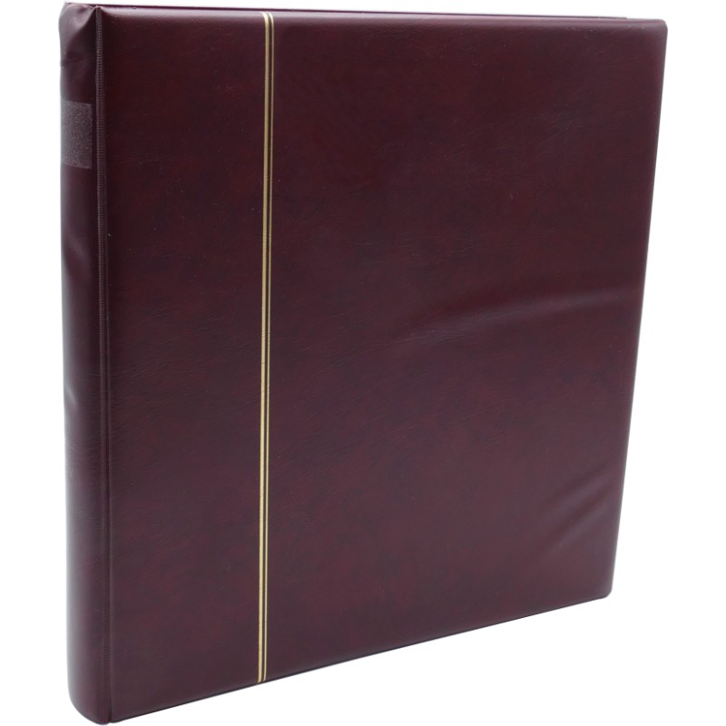 Reliure Safe garnie de 40 feuilles neutres pour philatéliste.