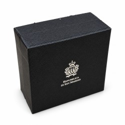 2 euros commémorative Saint Marin 2026 - Titien polissage inversé en coffret BE.