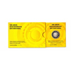 2 euros commémorative Portugal 2026 - Rotary Club en coffret BE.
