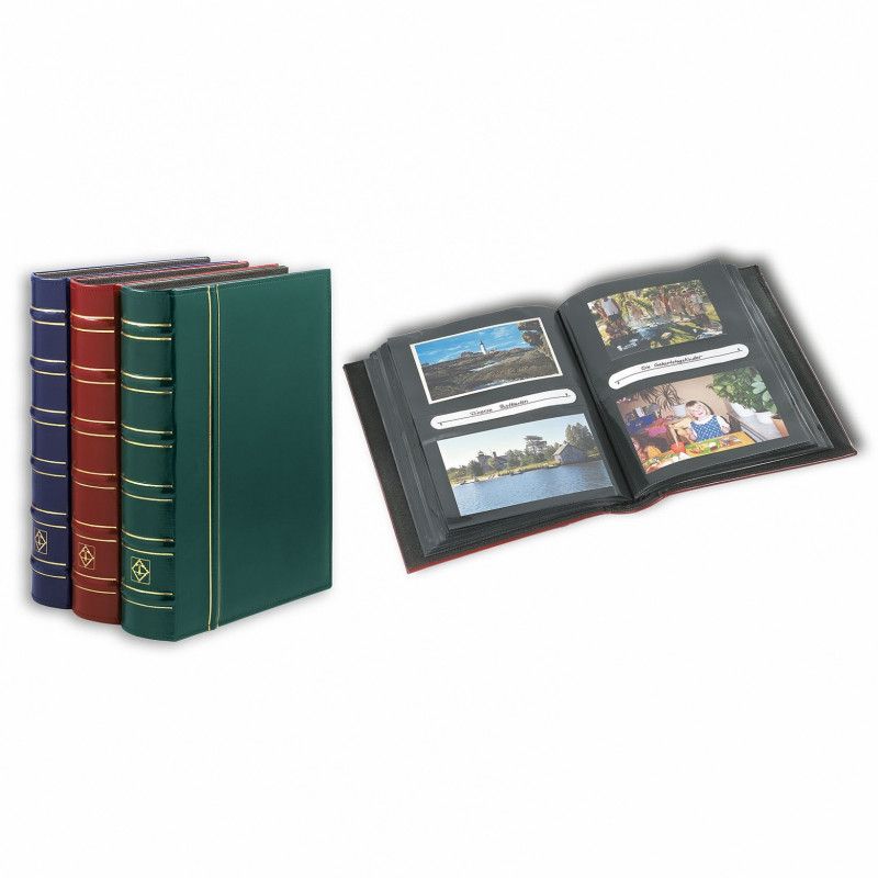 Album lux pour ranger 200 cartes postales, photos, lettres.