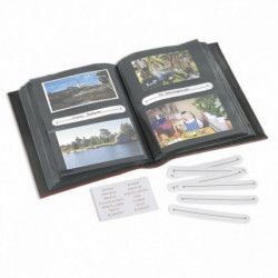 Album lux pour ranger 200 cartes postales, photos, lettres.