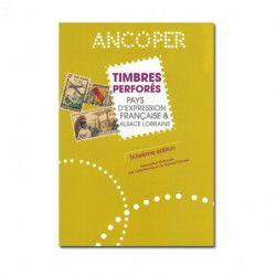 Catalogue Ancoper des timbres perforés de pays d'expression Française.