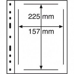 Recharges transparentes Optima pour notice premier jour.