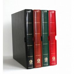 Album Supra Yvert et Tellier à 22 anneaux avec étui de protection.