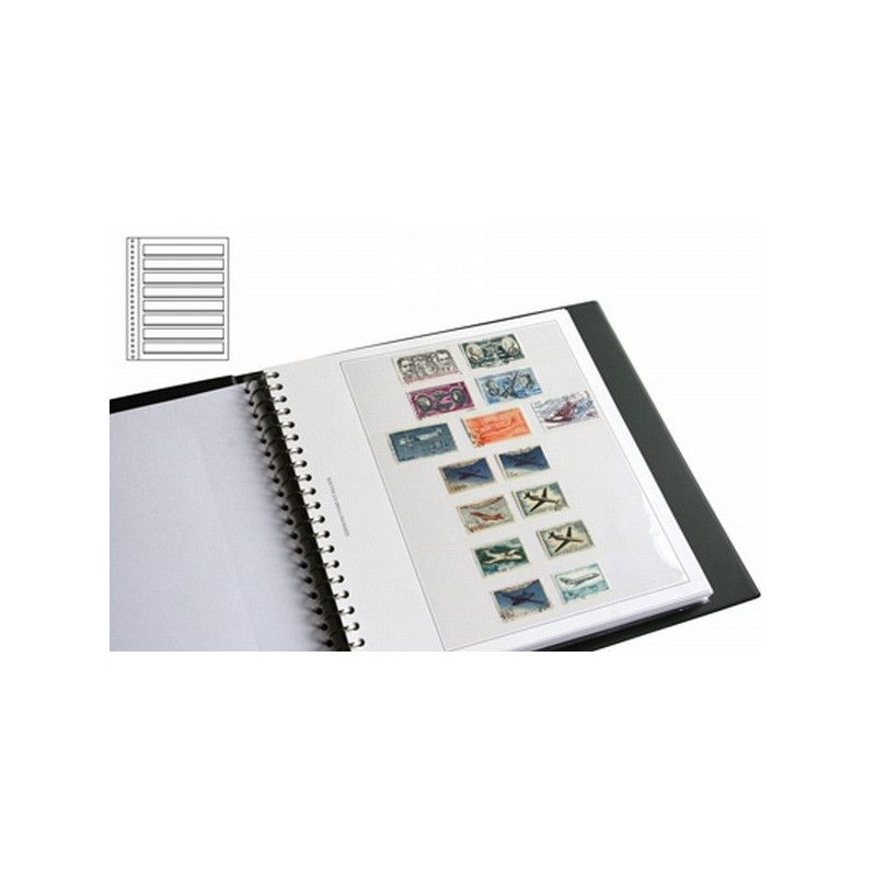 Recharges Régent-Supra Yvert à 7 bandes pour timbres-poste.