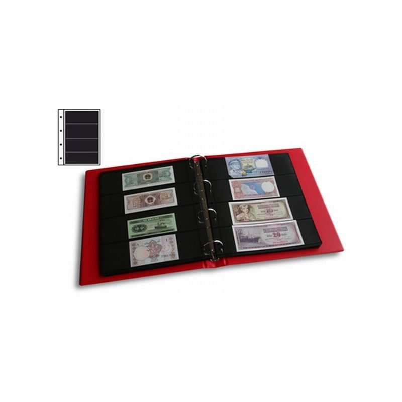 Recharges Initia à 4 bandes pour billets de banque, carnets de timbres.